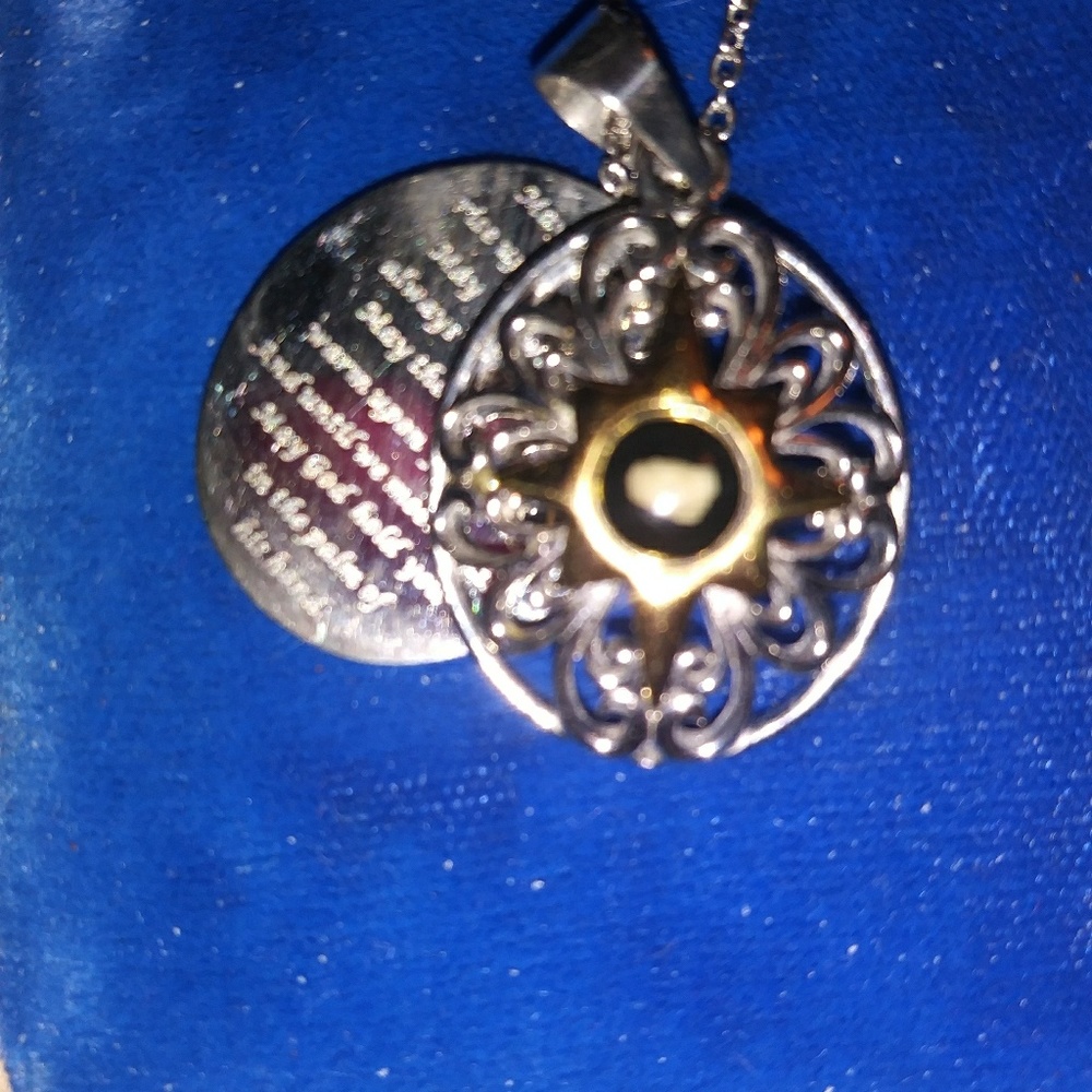 Michael Anthony Nativity Stone necklace